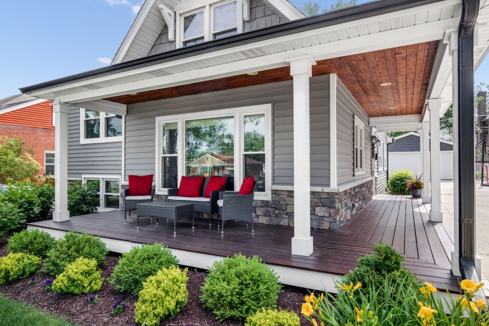 Porch Pillar Repair in Truckee