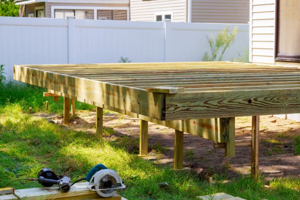 Elevated Deck Installation in Truckee