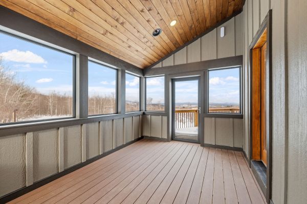 Porch Ceiling Installation in Truckee