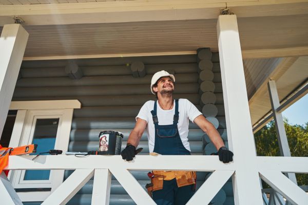 Porch Ceiling Construction in Truckee