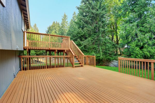 Multi Level Deck Installation in Truckee