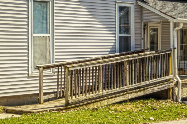 Porch Ramp Construction in Truckee