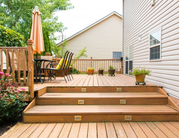 Wooden Patio Installation in Truckee