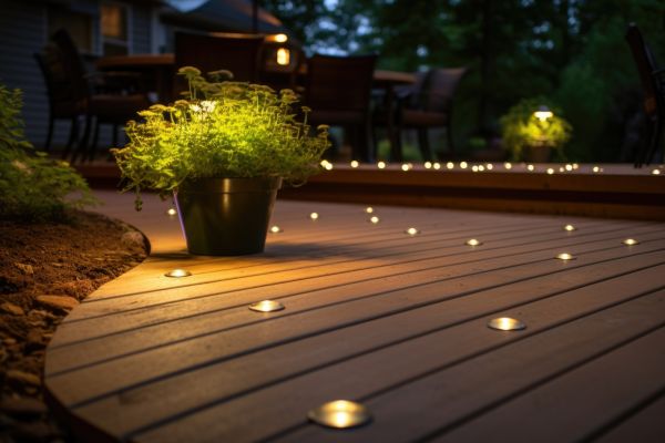 Ground Level Deck Construction in Truckee